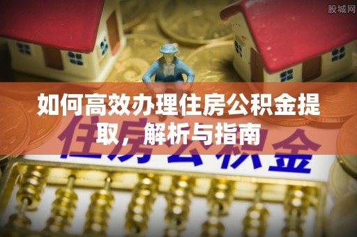 甘肃如何高效办理住房公积金提取，解析与指南